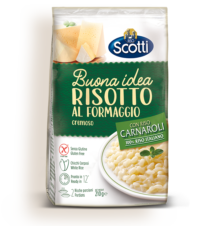 RISOTTO WITH CREAMY CHEESE Riso Scotti SPA