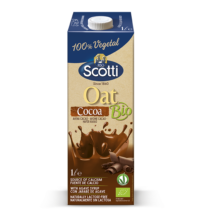 OAT DRINK WITH COCOA Riso Scotti SPA