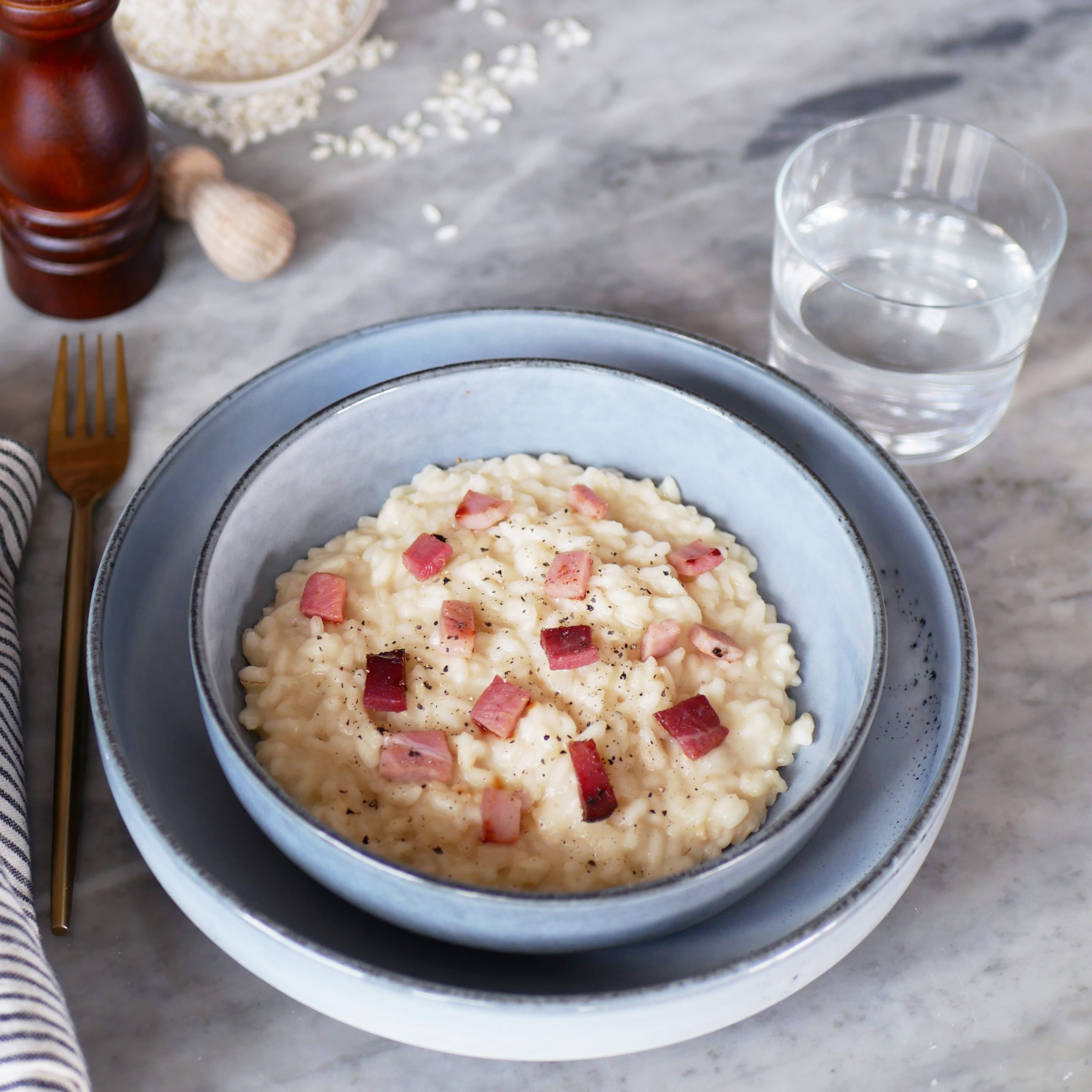 Risotto with creamy cheese Riso Scotti SPA